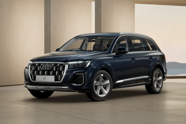 Audi Q7 Waitomo Blue Metallic Color Image